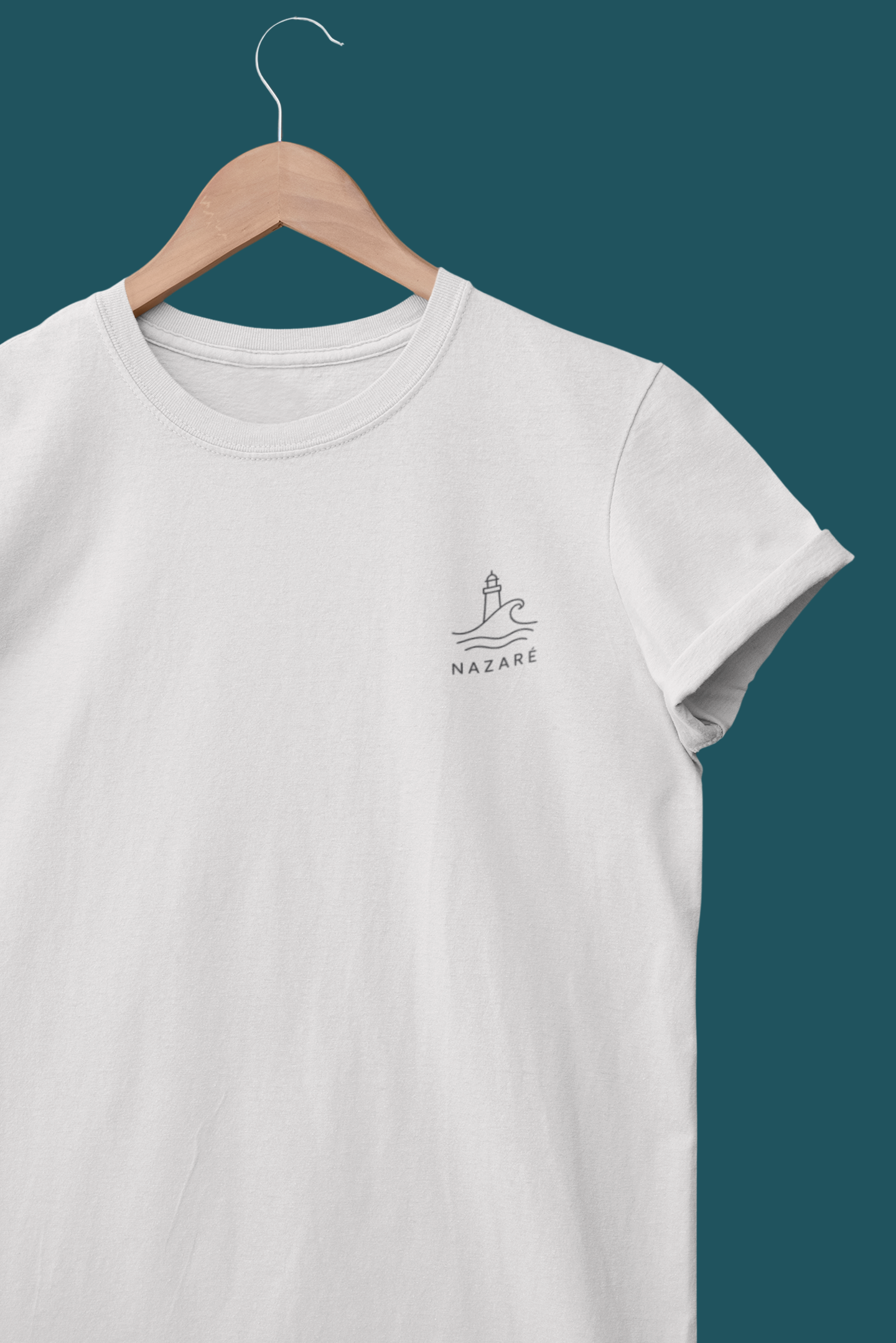 Atlantic Wave tee celebrating Portuguese surf