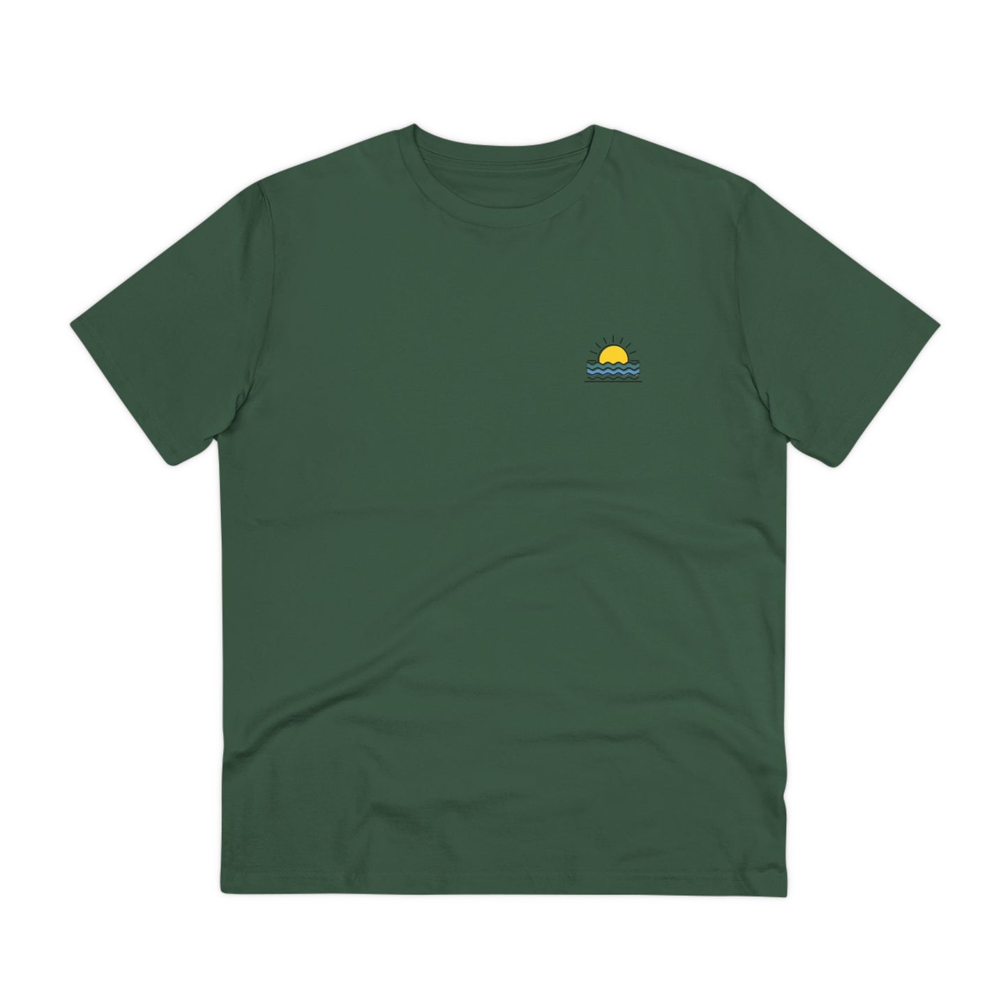 Timeless Organic Sunset T-Shirt, celebrating Portugal’s scenic coastlines.