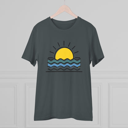 Modern Summer Look Sunset Over the Atlantic T-Shirt, easy to pair with any outfit.