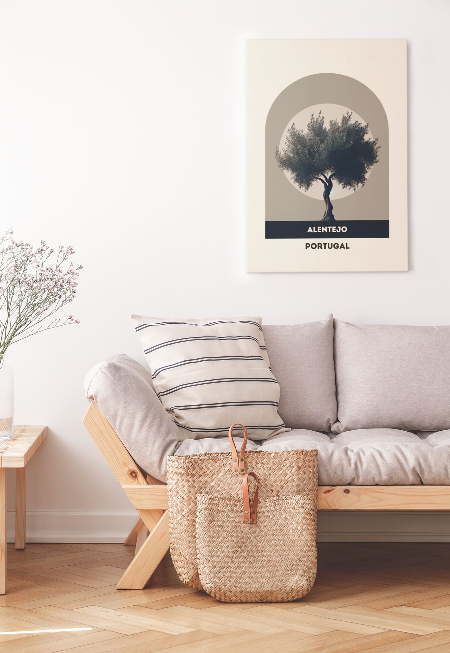 Alentejo Olive Tree Fields Print Poster - Atlantic Wave