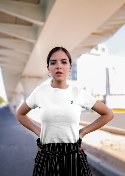 Heritage design shirt with windmill symbol.