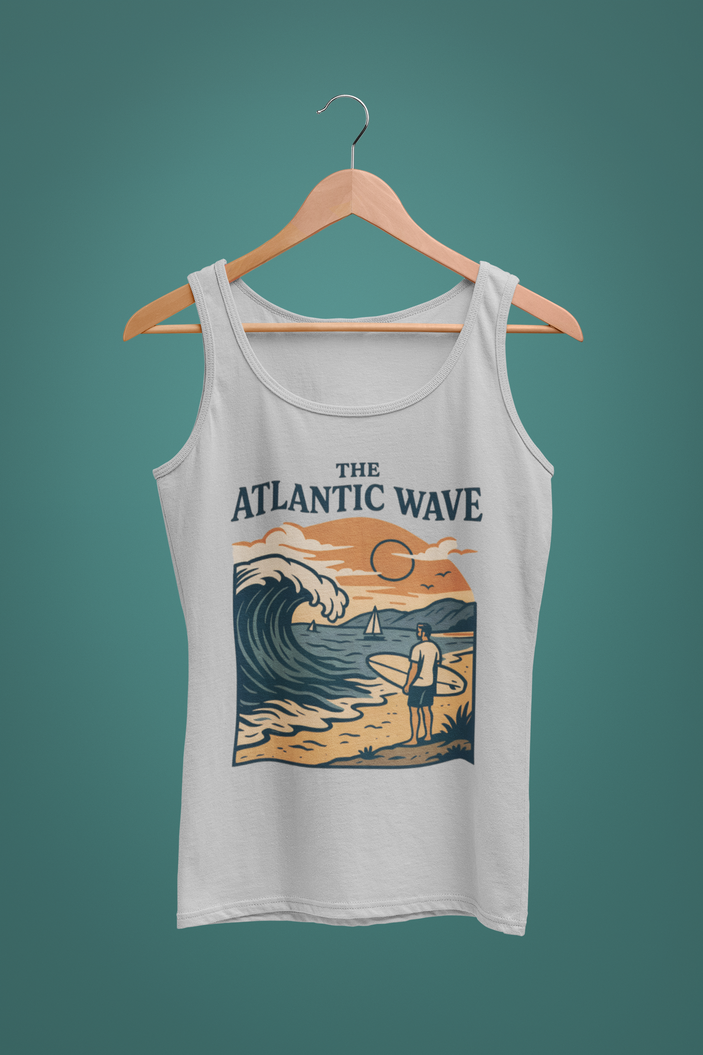 🏄‍♀️ The Atlantic Wave Tank Top