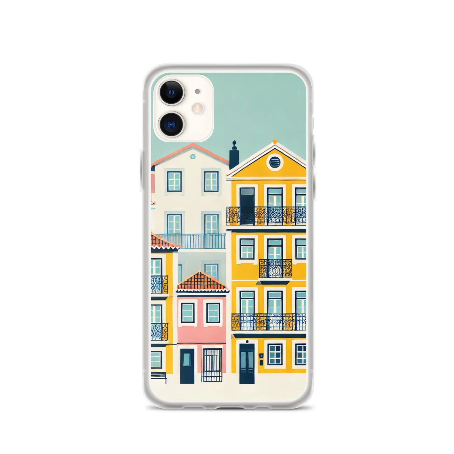 iPhone® Clear Case - Alfama Collection - Atlantic Wave
