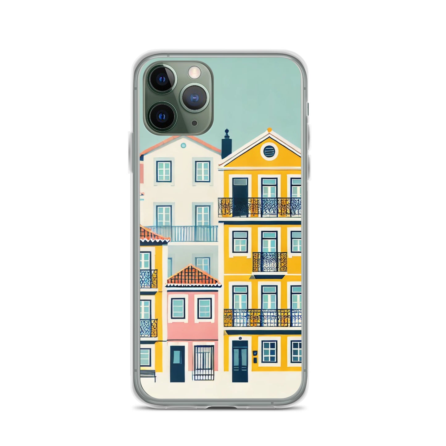 iPhone® Clear Case - Alfama Collection - Atlantic Wave