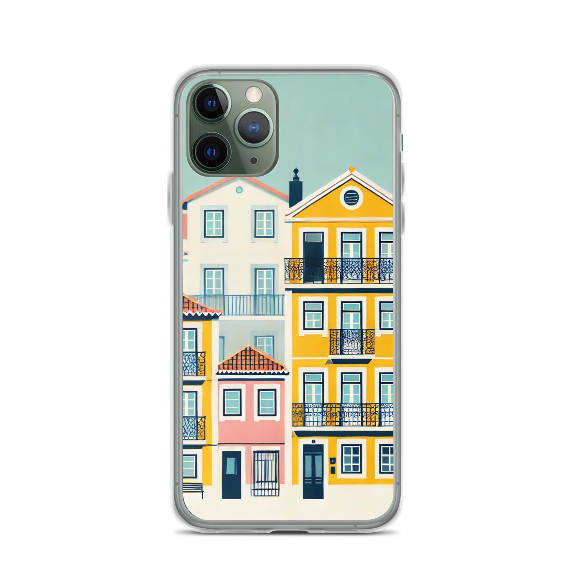 iPhone® Clear Case - Alfama Collection - Atlantic Wave