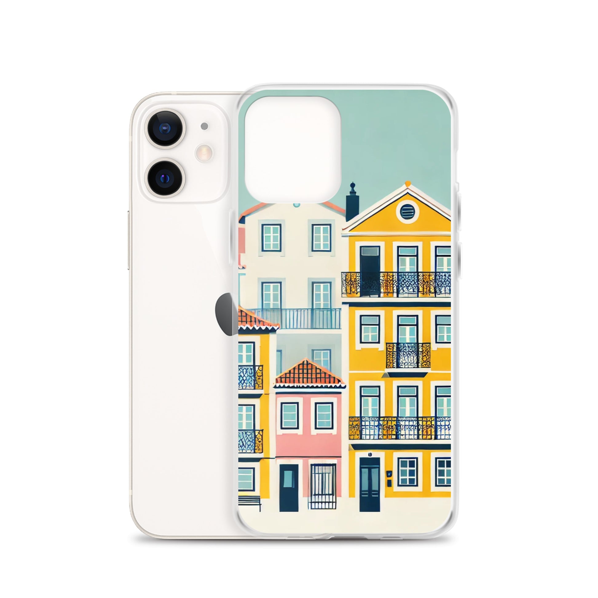 iPhone® Clear Case - Alfama Collection - Atlantic Wave