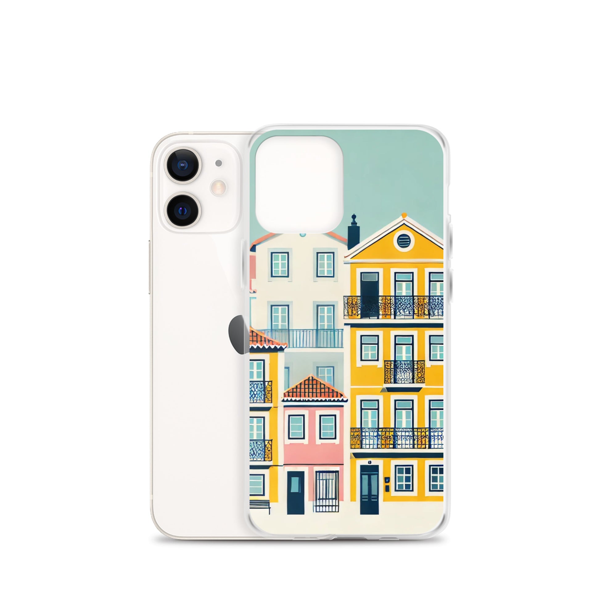 iPhone® Clear Case - Alfama Collection - Atlantic Wave