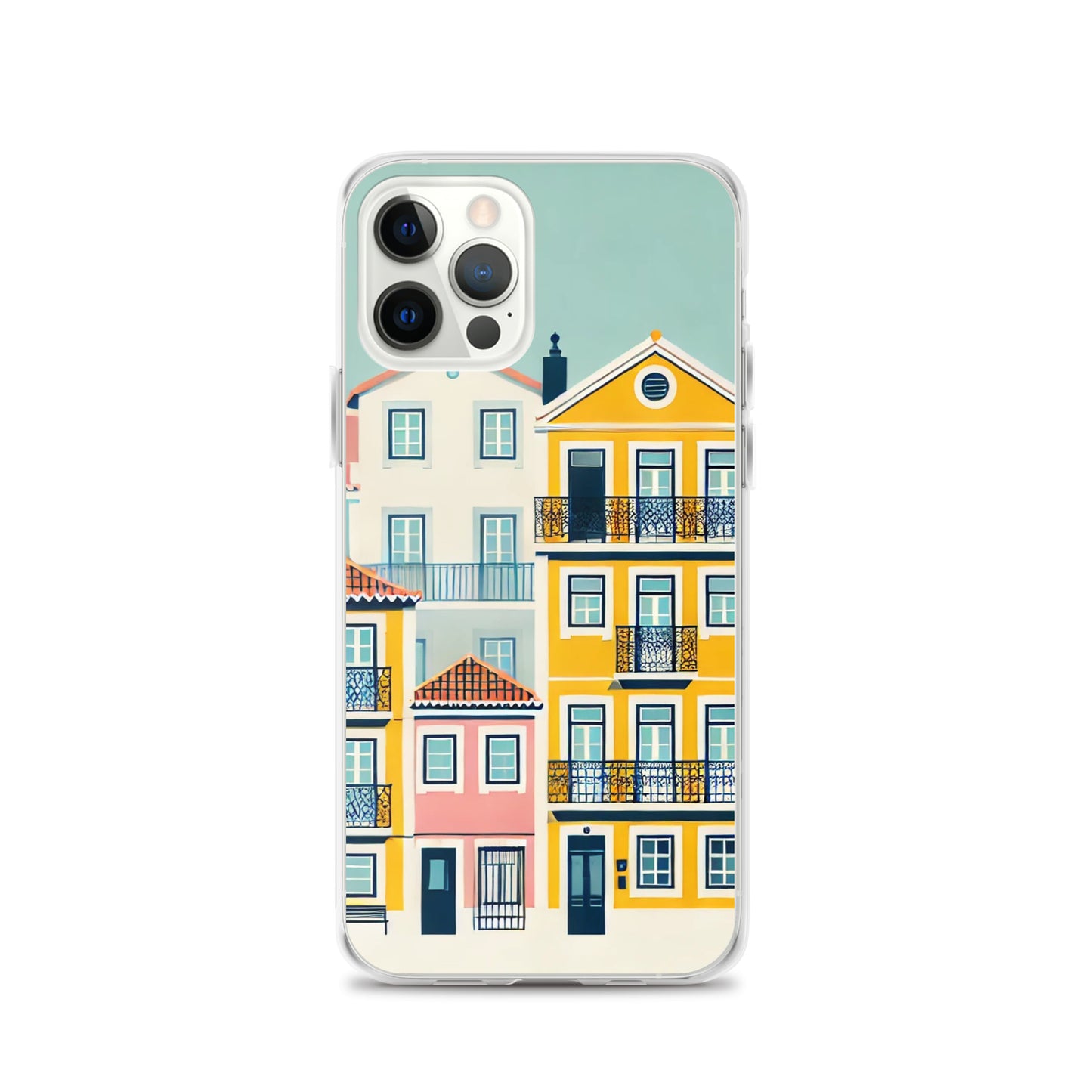 iPhone® Clear Case - Alfama Collection - Atlantic Wave