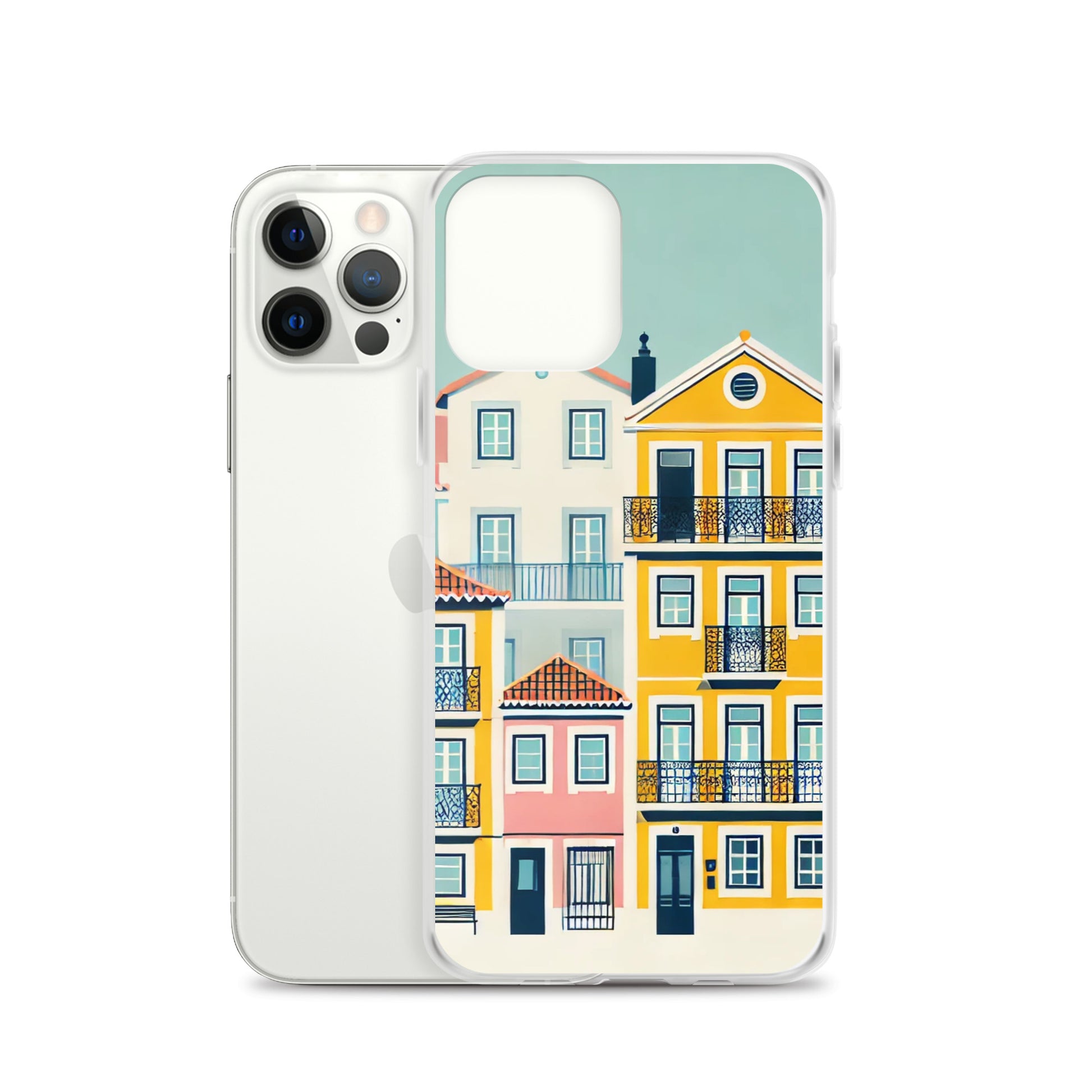 iPhone® Clear Case - Alfama Collection - Atlantic Wave