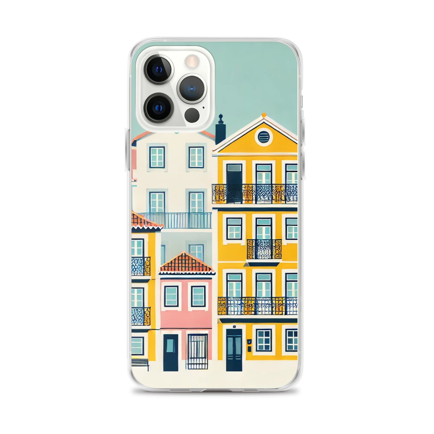 iPhone® Clear Case - Alfama Collection - Atlantic Wave