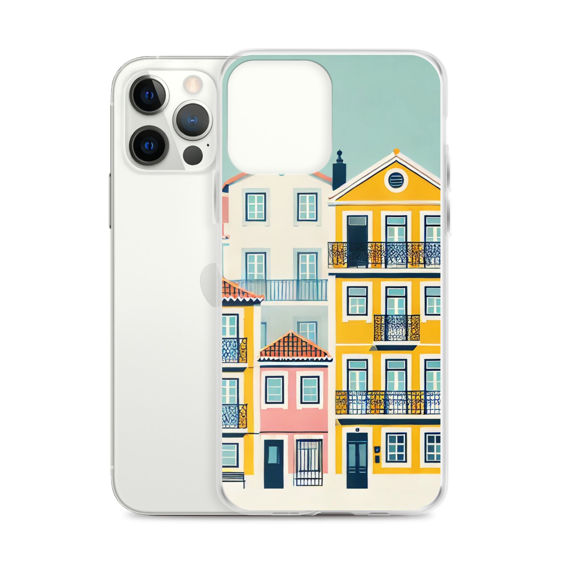 iPhone® Clear Case - Alfama Collection - Atlantic Wave
