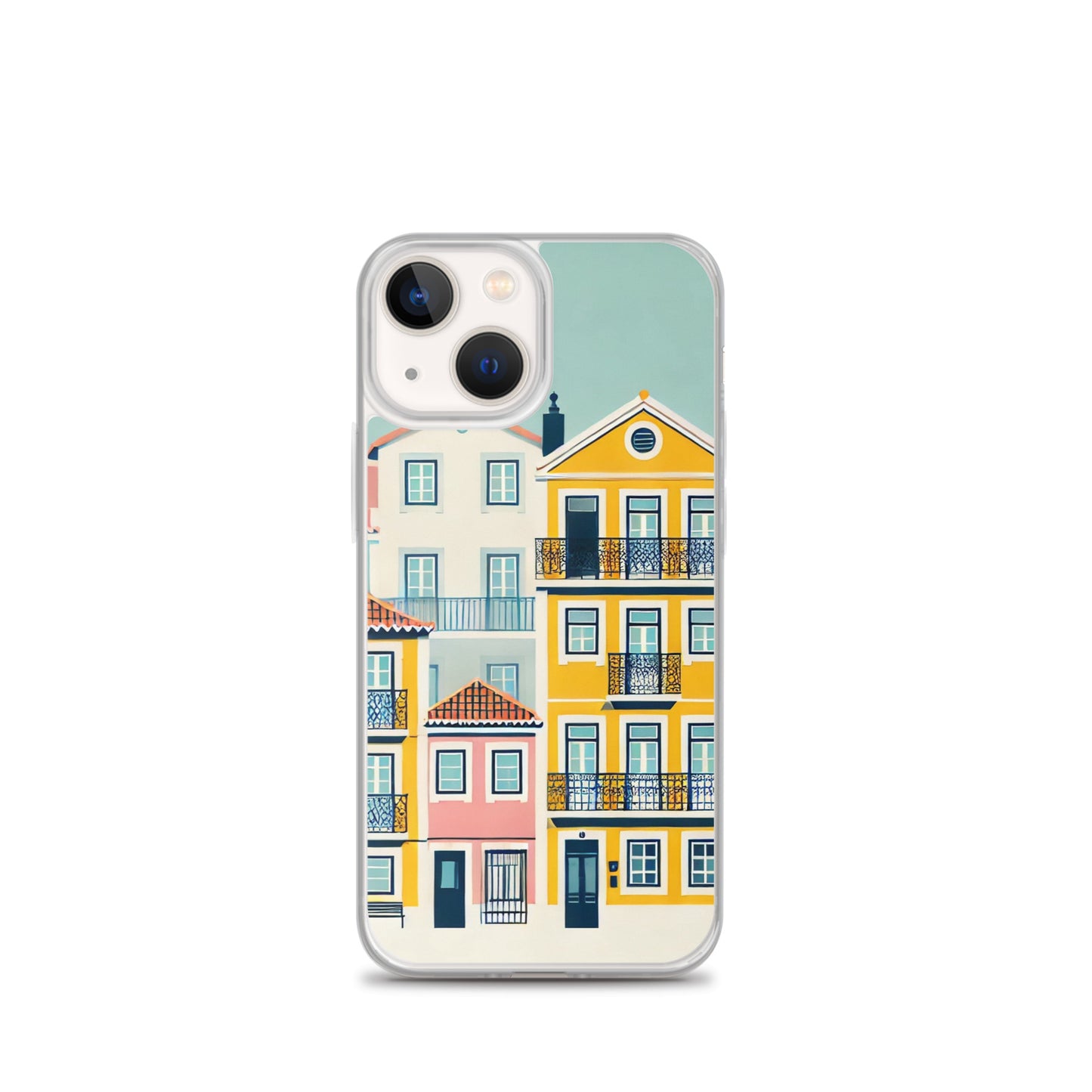 iPhone® Clear Case - Alfama Collection - Atlantic Wave