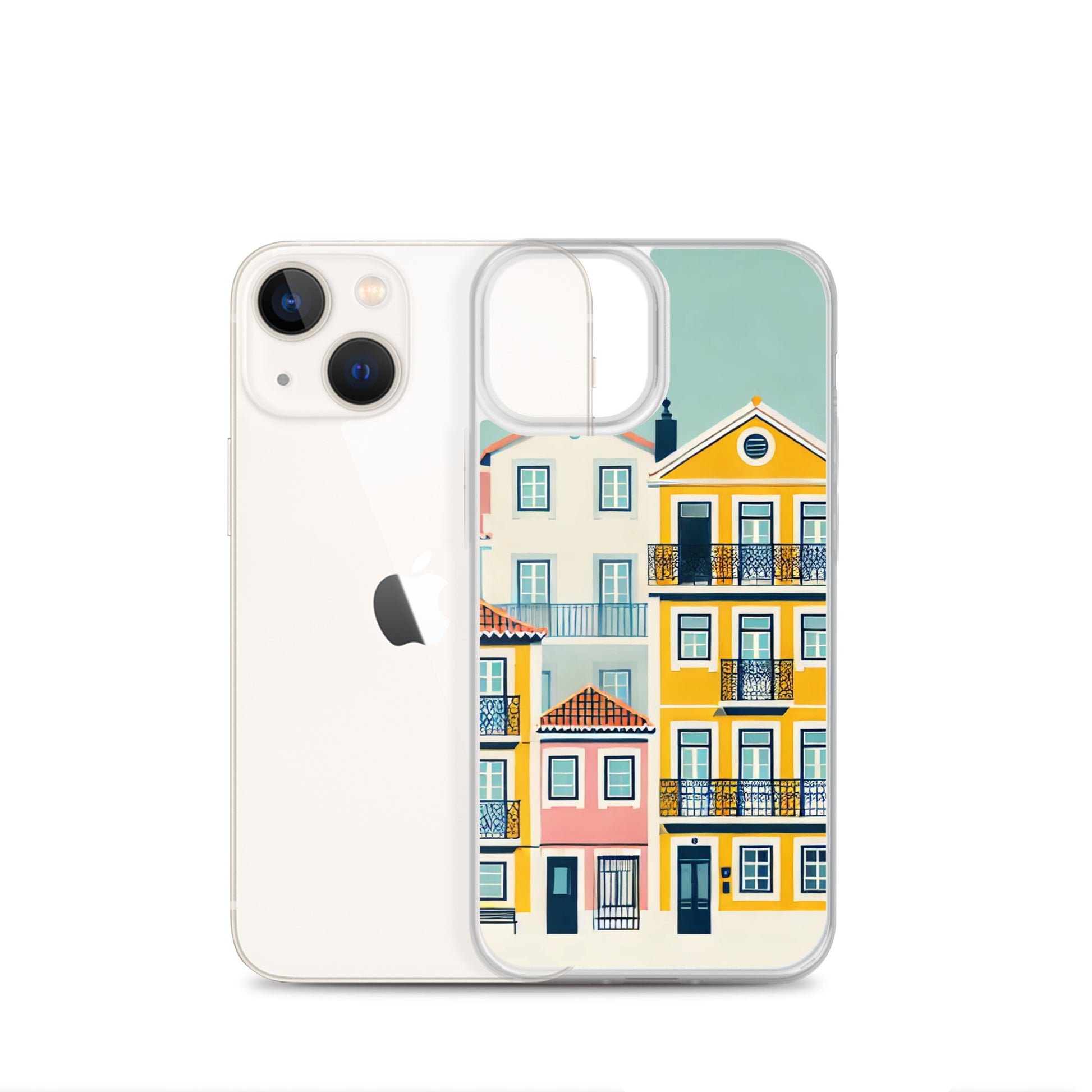 iPhone® Clear Case - Alfama Collection - Atlantic Wave