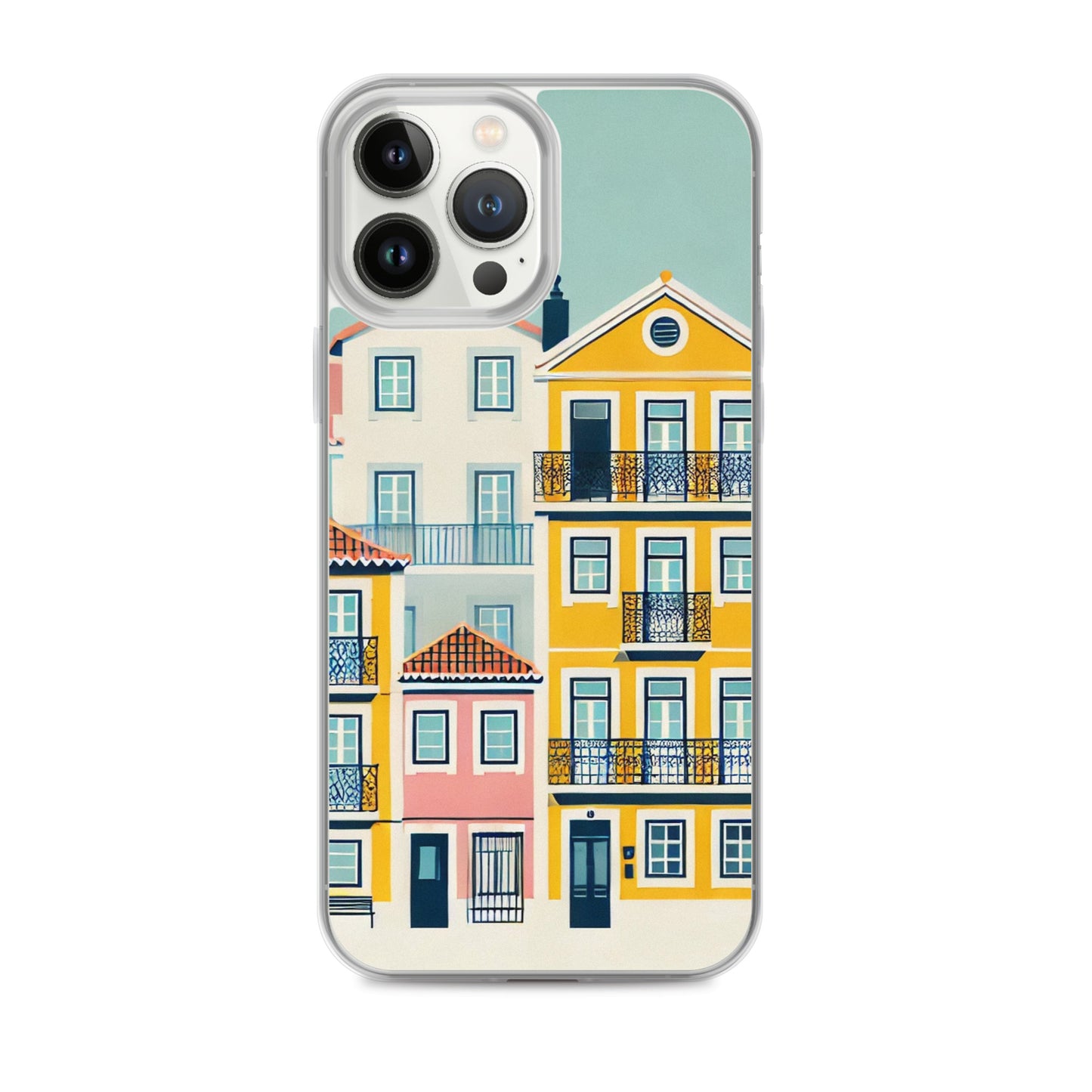 iPhone® Clear Case - Alfama Collection - Atlantic Wave