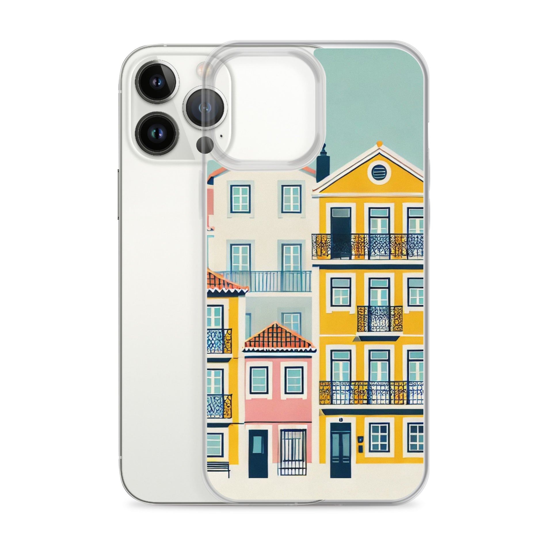 iPhone® Clear Case - Alfama Collection - Atlantic Wave