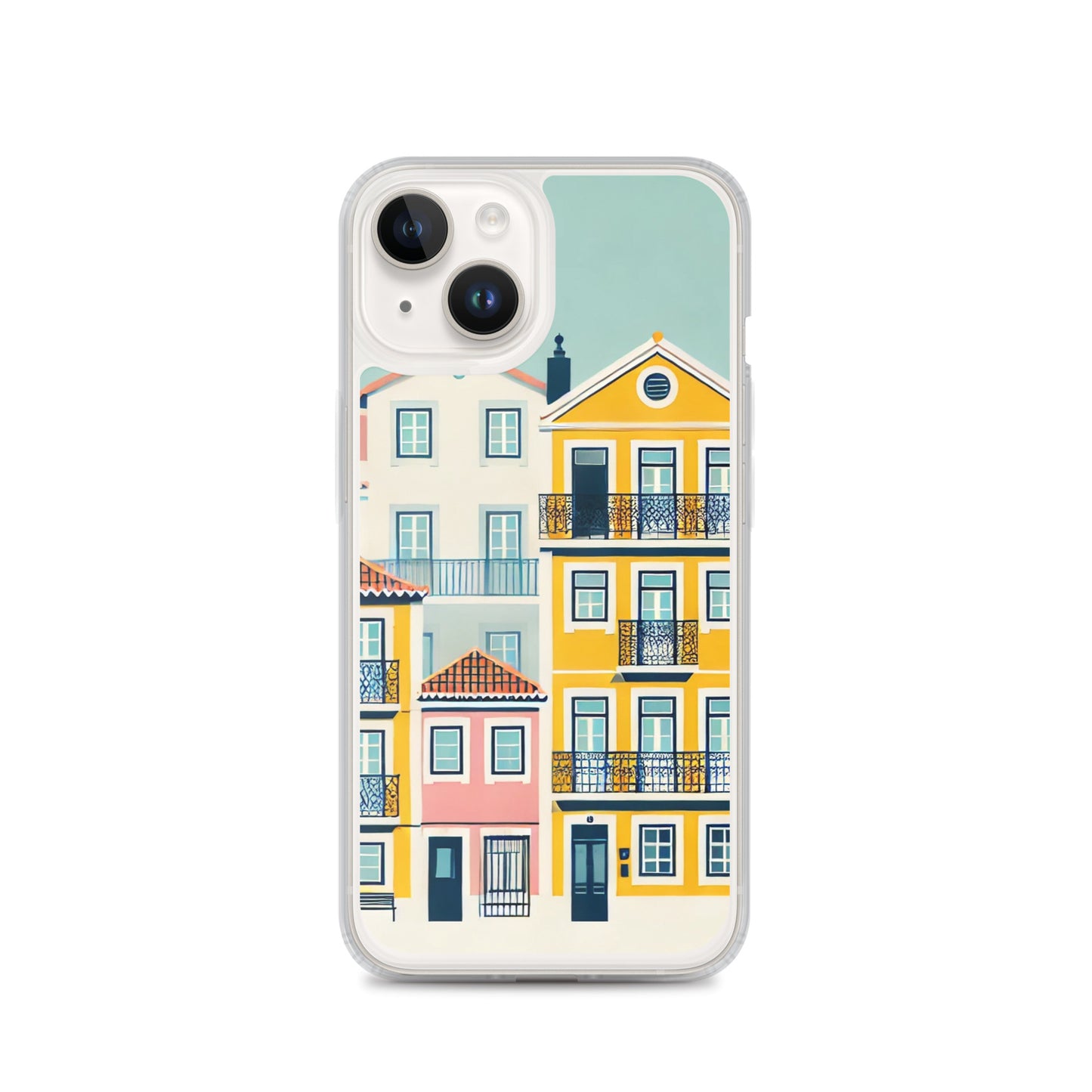 iPhone® Clear Case - Alfama Collection - Atlantic Wave