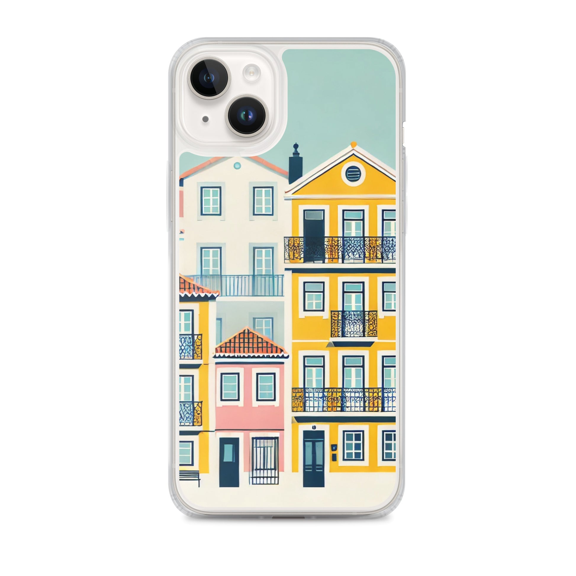 iPhone® Clear Case - Alfama Collection - Atlantic Wave
