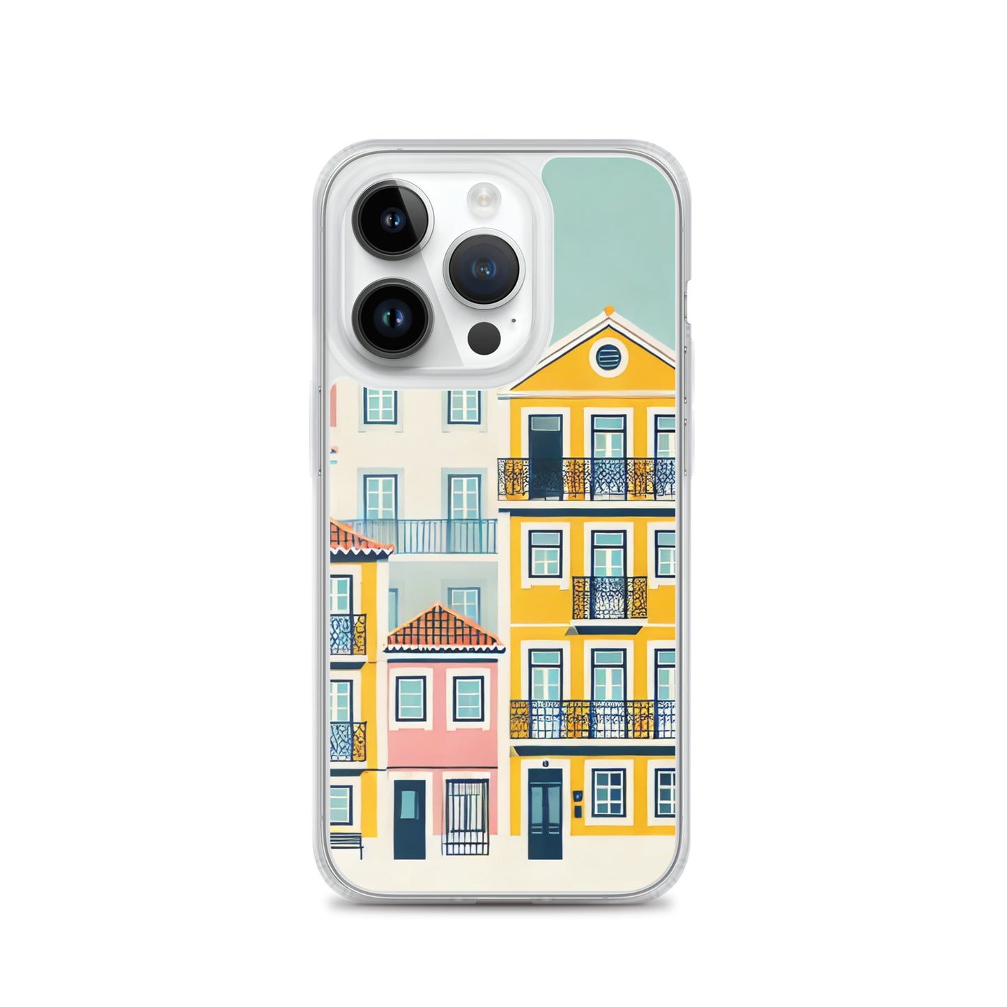 iPhone® Clear Case - Alfama Collection - Atlantic Wave
