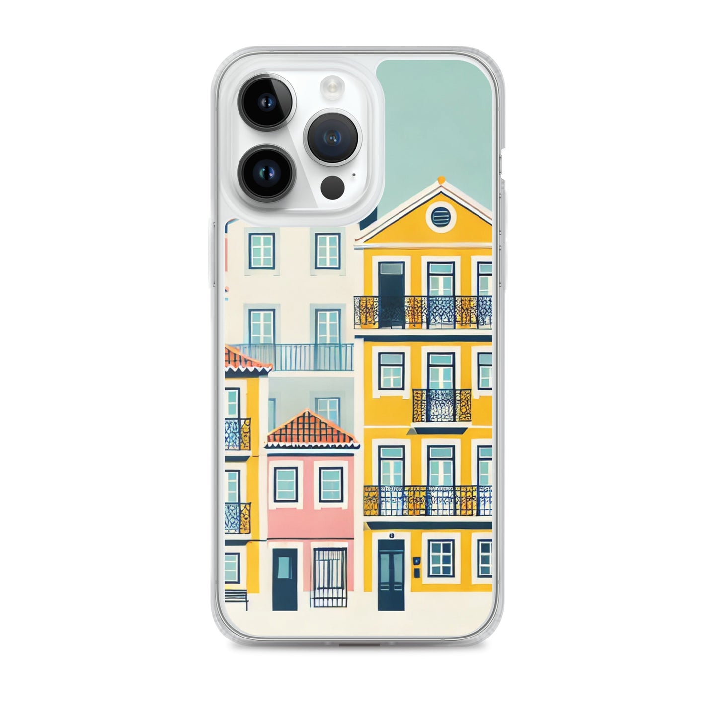 iPhone® Clear Case - Alfama Collection - Atlantic Wave