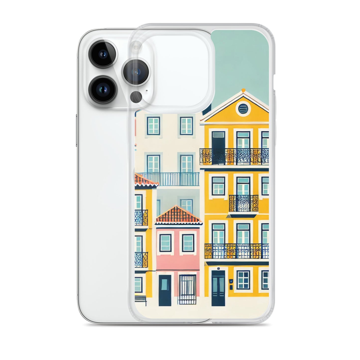 iPhone® Clear Case - Alfama Collection - Atlantic Wave