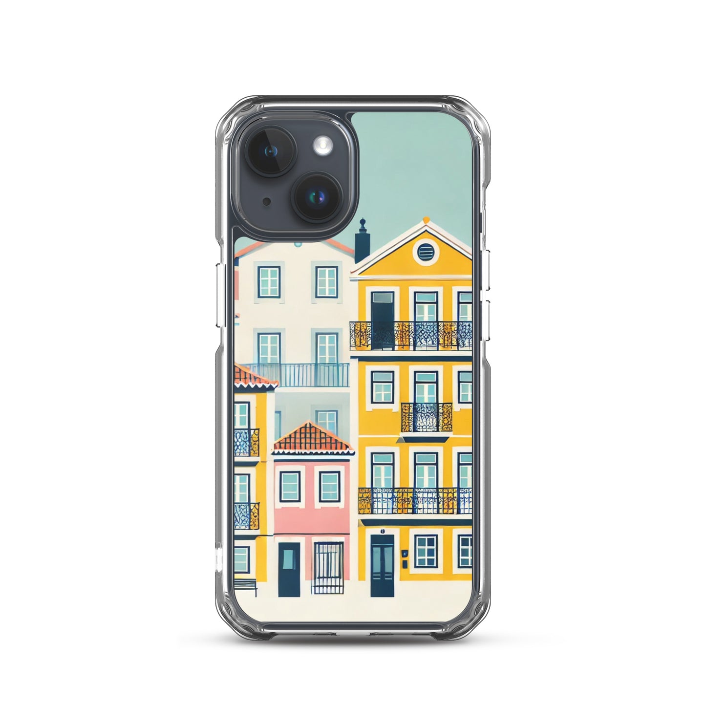 iPhone® Clear Case - Alfama Collection - Atlantic Wave