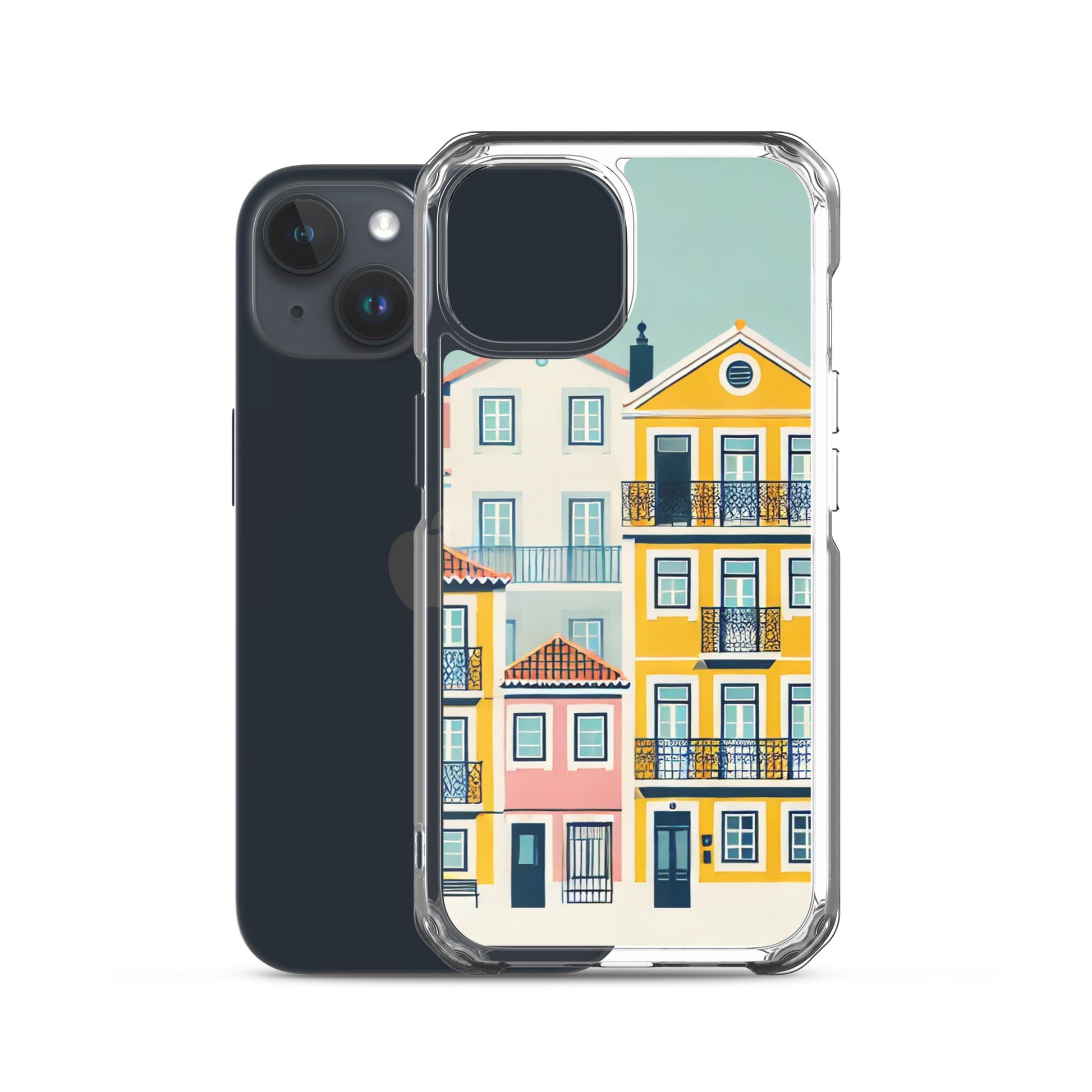 iPhone® Clear Case - Alfama Collection - Atlantic Wave