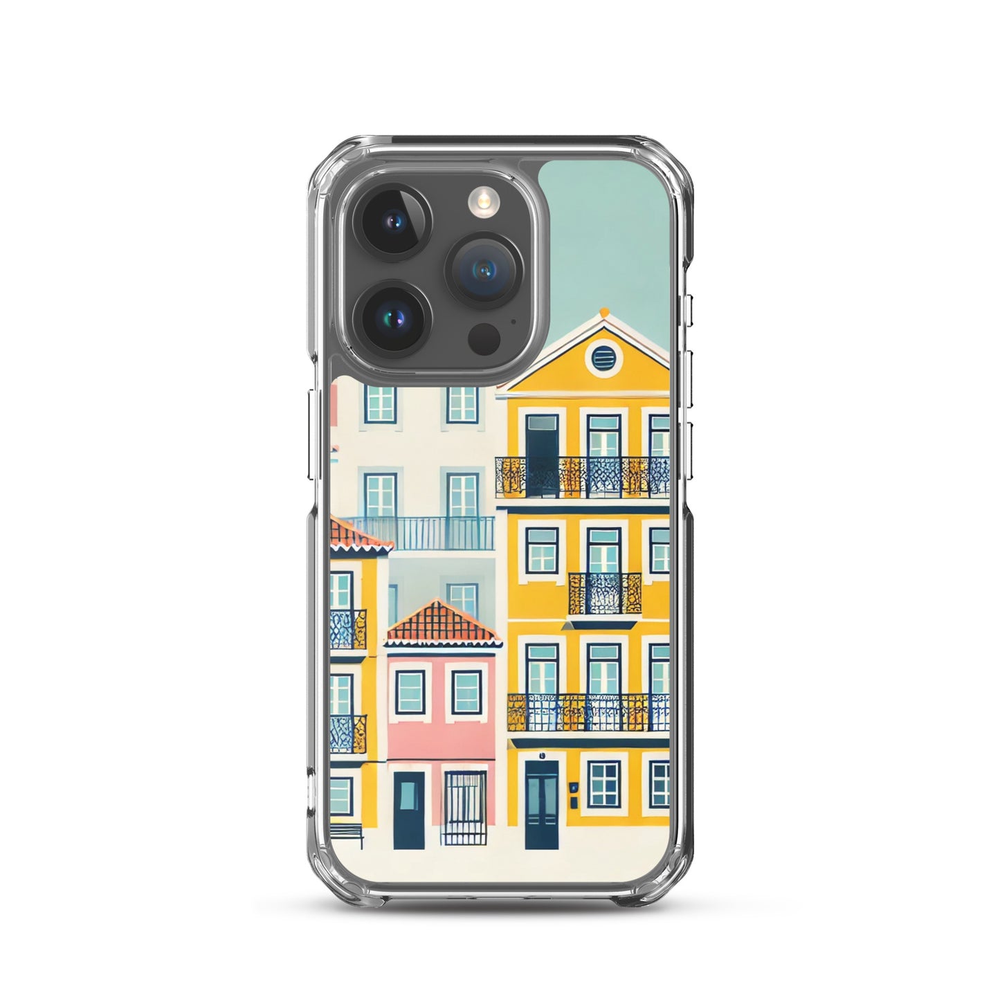 iPhone® Clear Case - Alfama Collection - Atlantic Wave