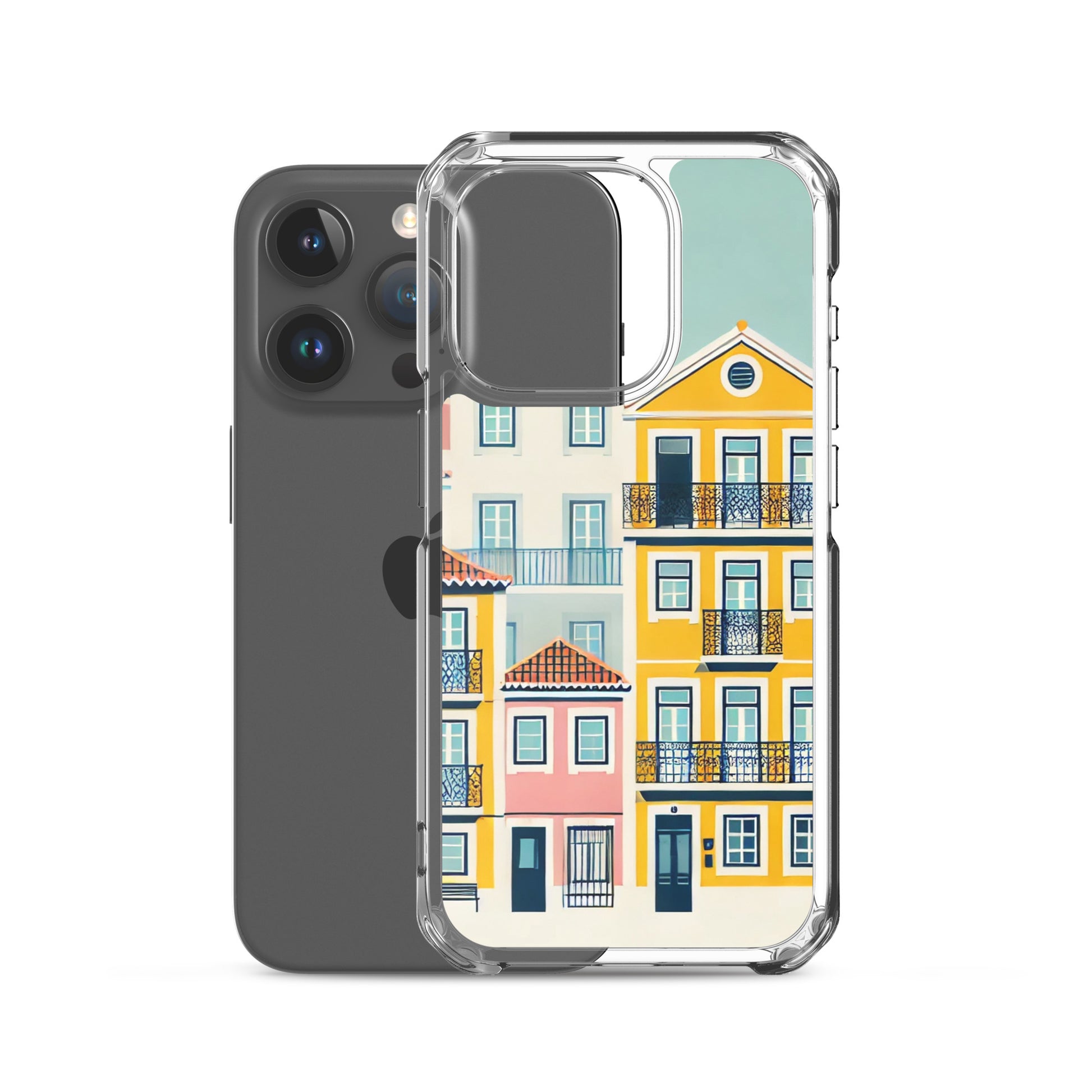 iPhone® Clear Case - Alfama Collection - Atlantic Wave