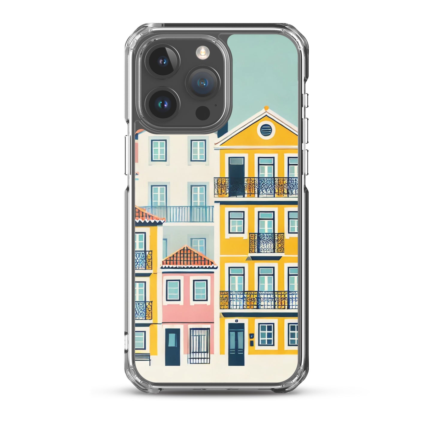 iPhone® Clear Case - Alfama Collection - Atlantic Wave