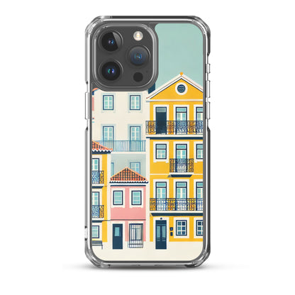 iPhone® Clear Case - Alfama Collection - Atlantic Wave