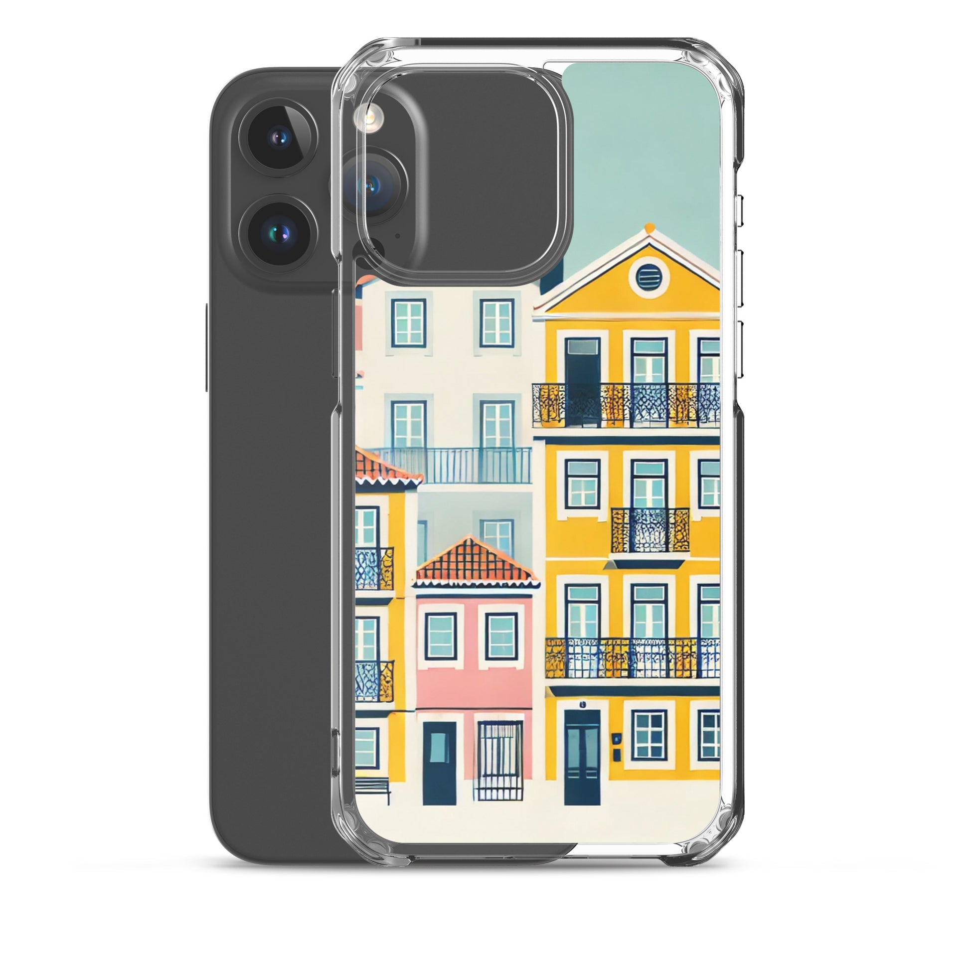 iPhone® Clear Case - Alfama Collection - Atlantic Wave