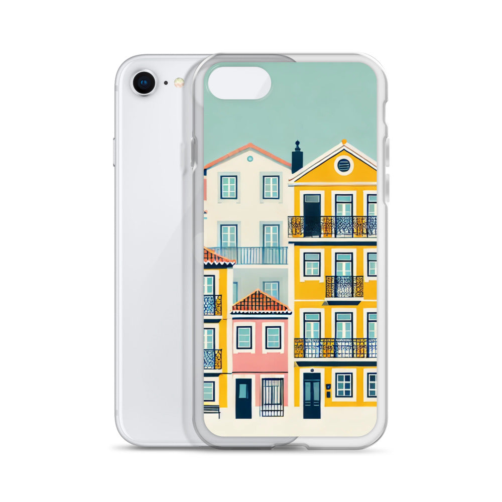 iPhone® Clear Case - Alfama Collection - Atlantic Wave
