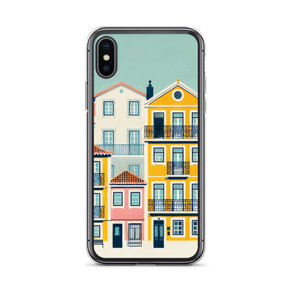 iPhone® Clear Case - Alfama Collection - Atlantic Wave