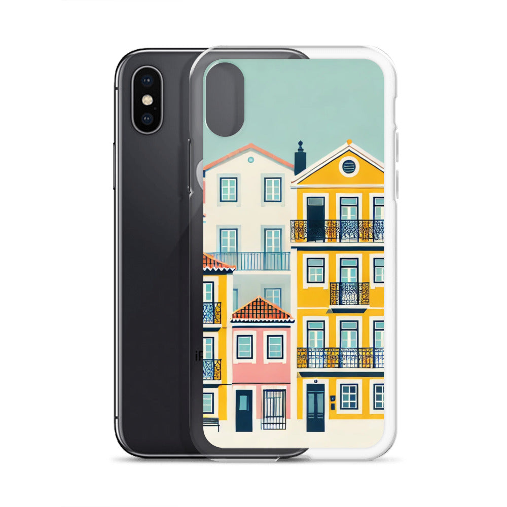 iPhone® Clear Case - Alfama Collection - Atlantic Wave