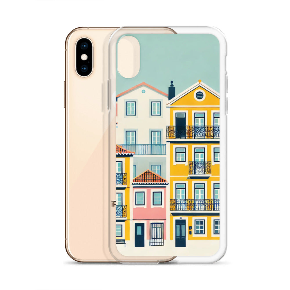 iPhone® Clear Case - Alfama Collection - Atlantic Wave