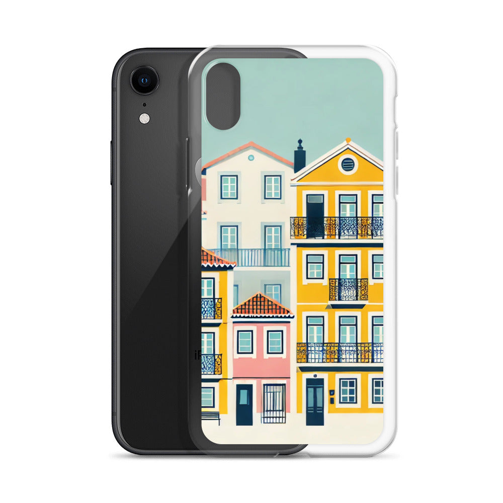 iPhone® Clear Case - Alfama Collection - Atlantic Wave