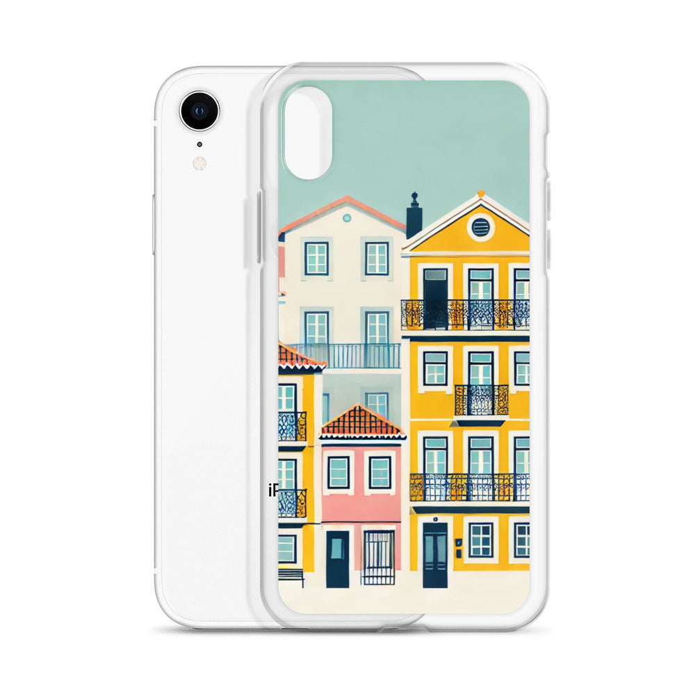 iPhone® Clear Case - Alfama Collection - Atlantic Wave