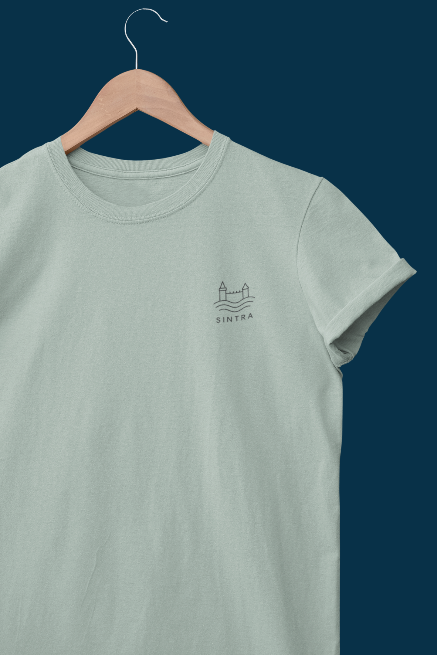 Soft cotton shirt representing magical Sintra.