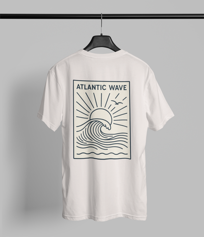 T-shirt inspired by Portugal’s coastal surf culture.