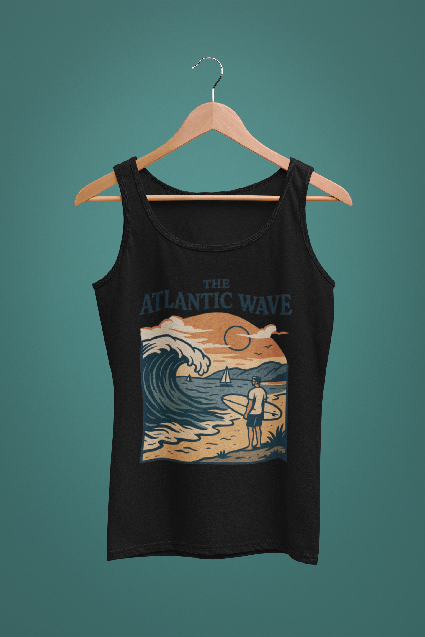 🏄‍♀️ The Atlantic Wave Tank Top