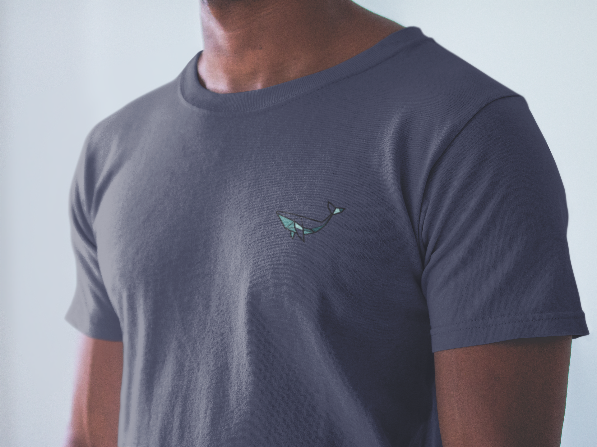 Breathable, eco-conscious Azores whale t-shirt in a relaxed fit.
